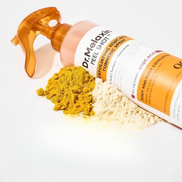Verhelderende exfoliërende spray